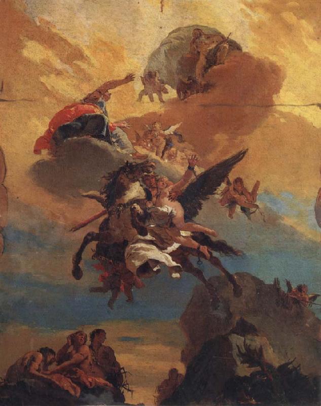 Giovanni Battista Tiepolo Perseus and Andromeda oil painting image